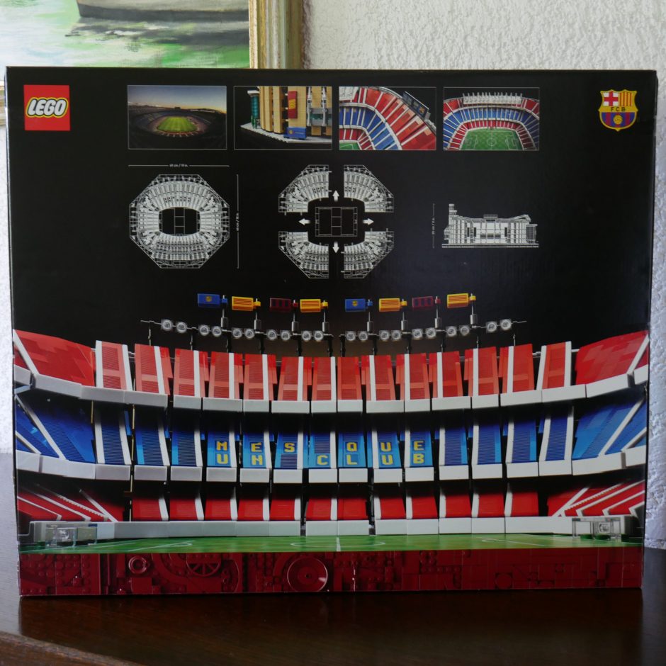 TEST LEGO 10284 FC Barcelona Camp Nou Brickmitri