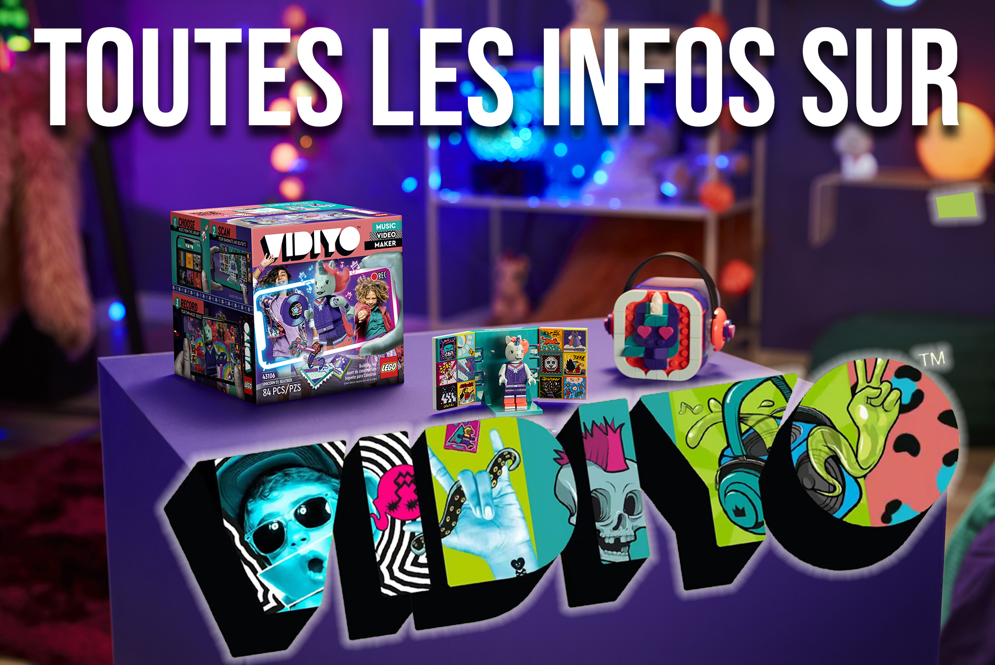 LEGO VIDIYO : Reveal officiel et test des produits envoy?�s par LEGO �?? Brickmitri