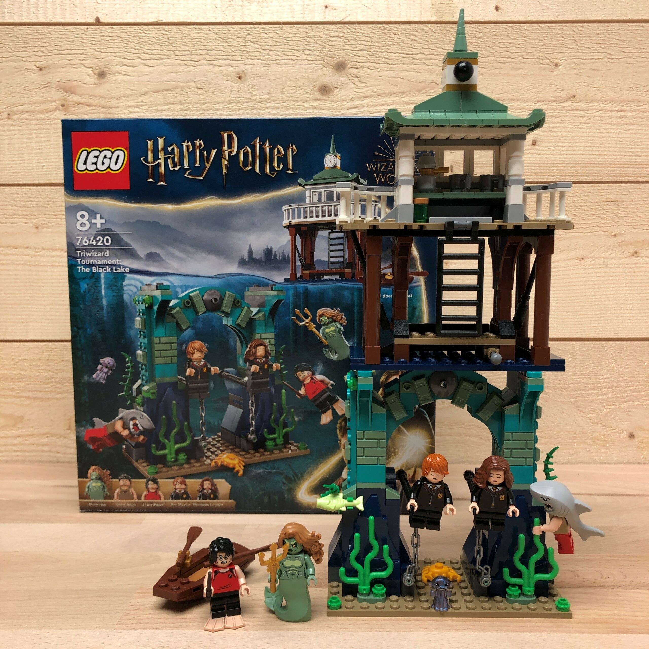 LEGO Harry Potter 76420 pas cher, Le Tournoi des Trois Sorciers : le lac  noir
