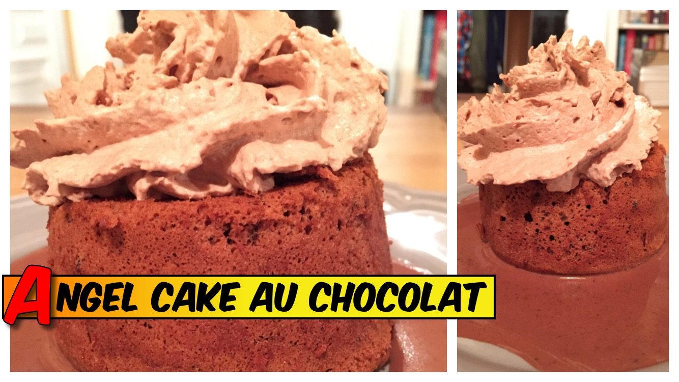 Angel cake chocolat