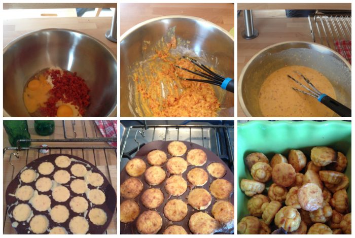 Cannelés chorizo et comté