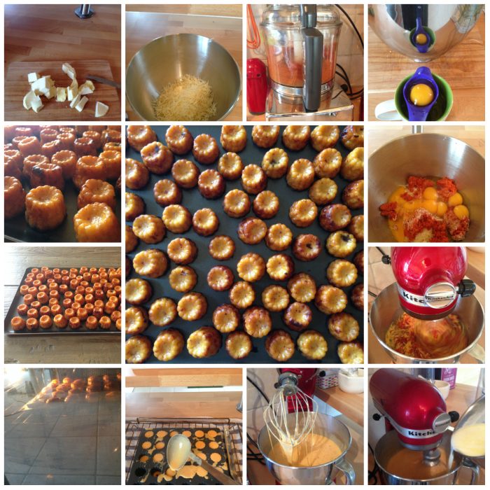 Cannelés chorizo et comté