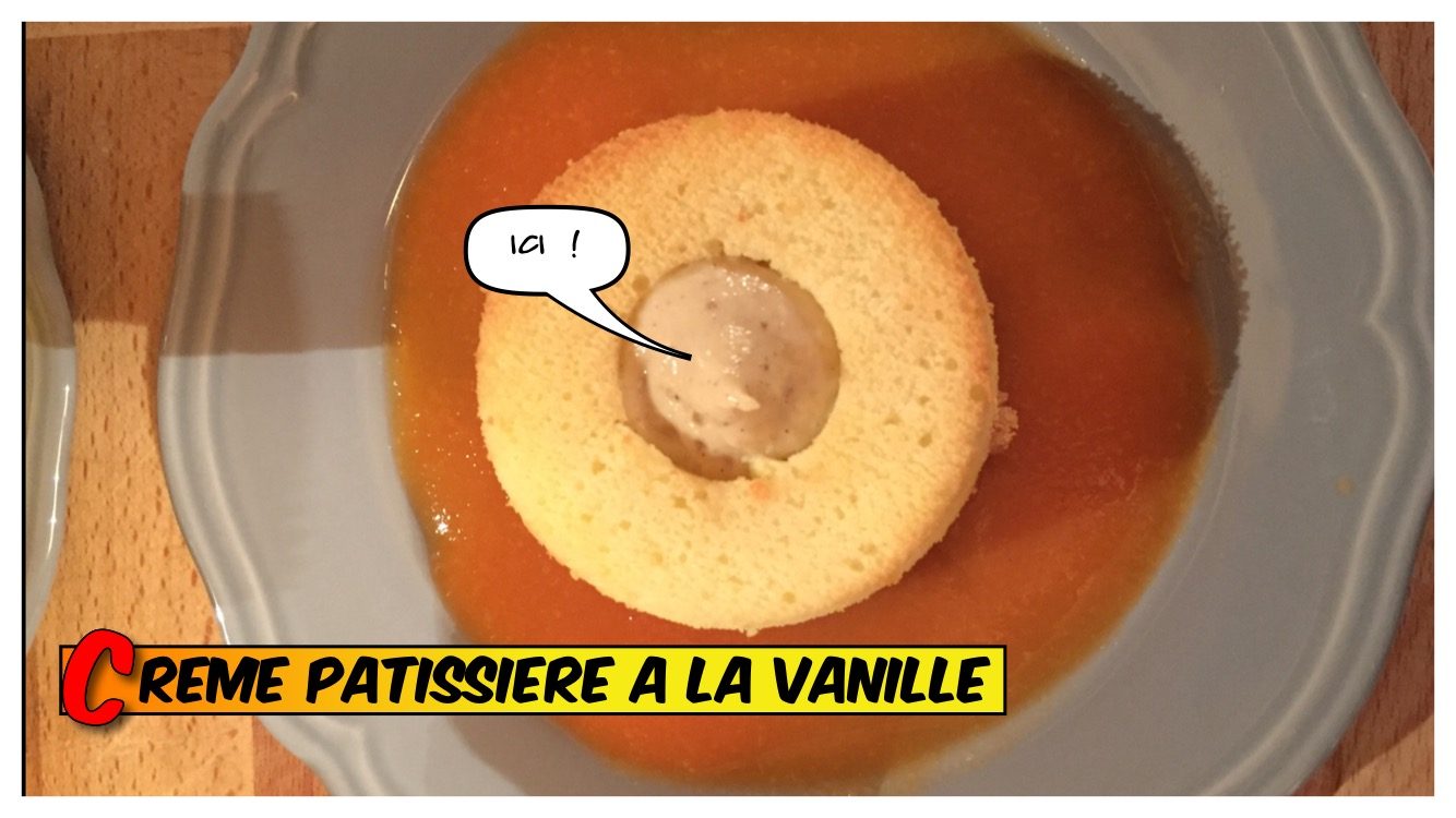 Crème pâtissière à la vanille