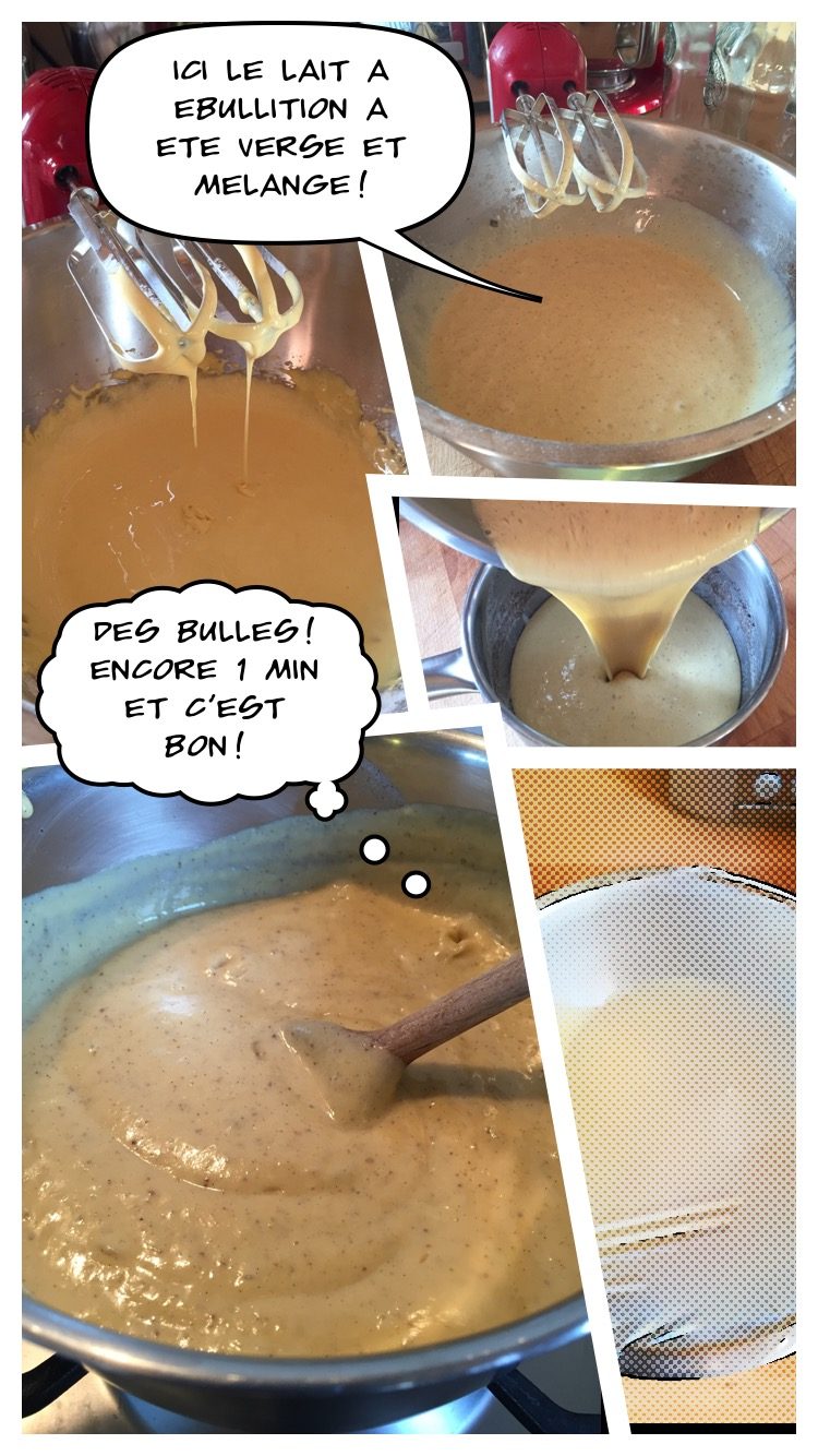 Crème pâtissière à la vanille