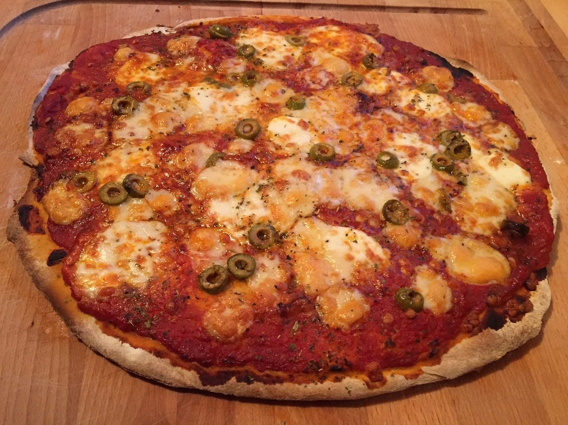 La pâte à pizza de Carolina