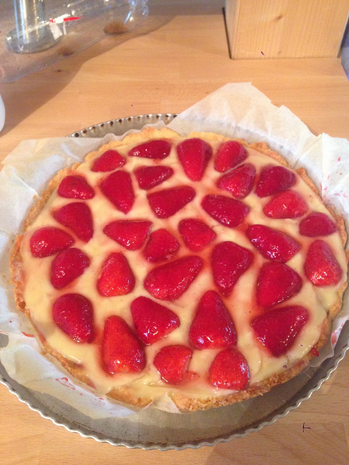 La tarte aux fraises de jamo