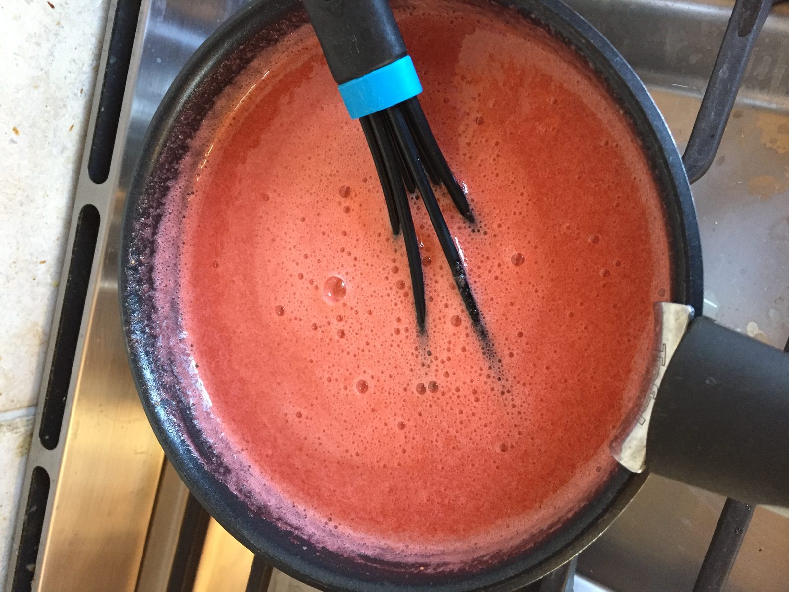Le bavarois aux fraises facile