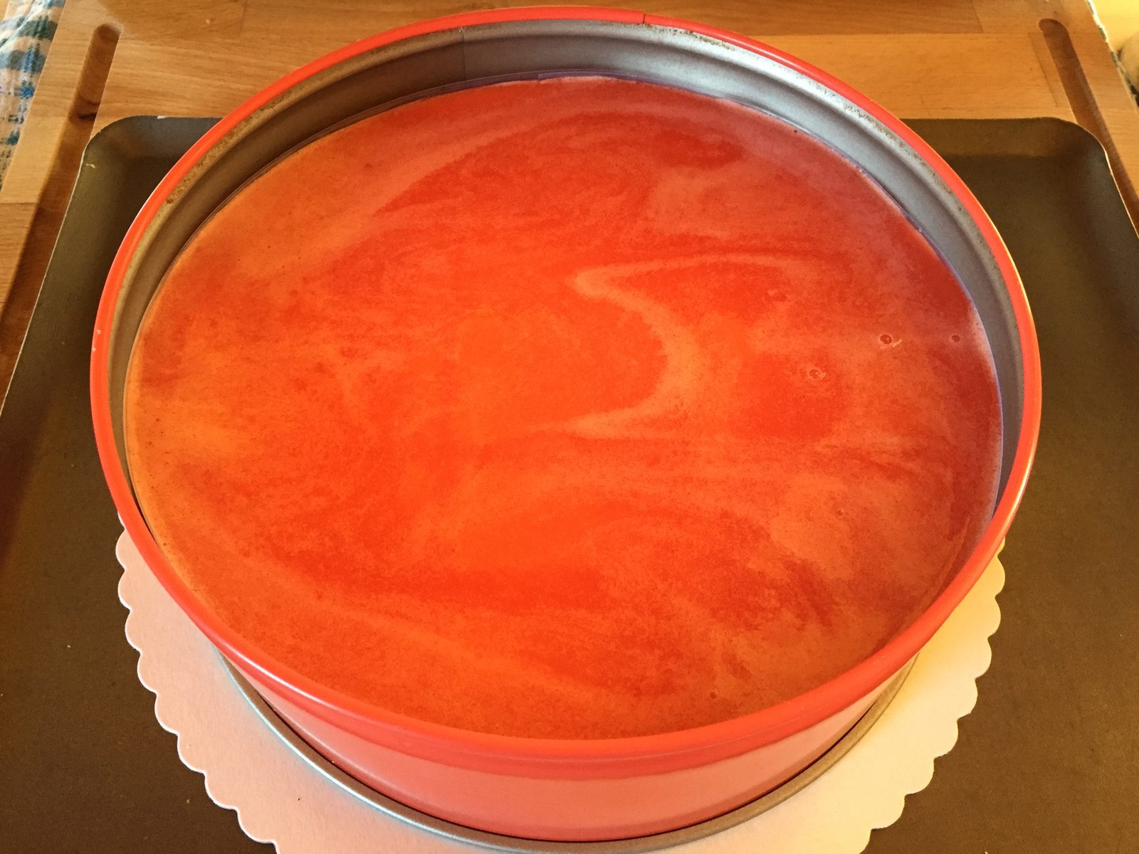 Le bavarois aux fraises facile