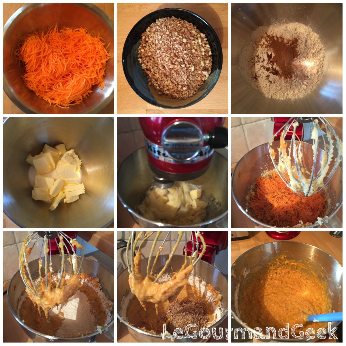 Le carrot cake de tata