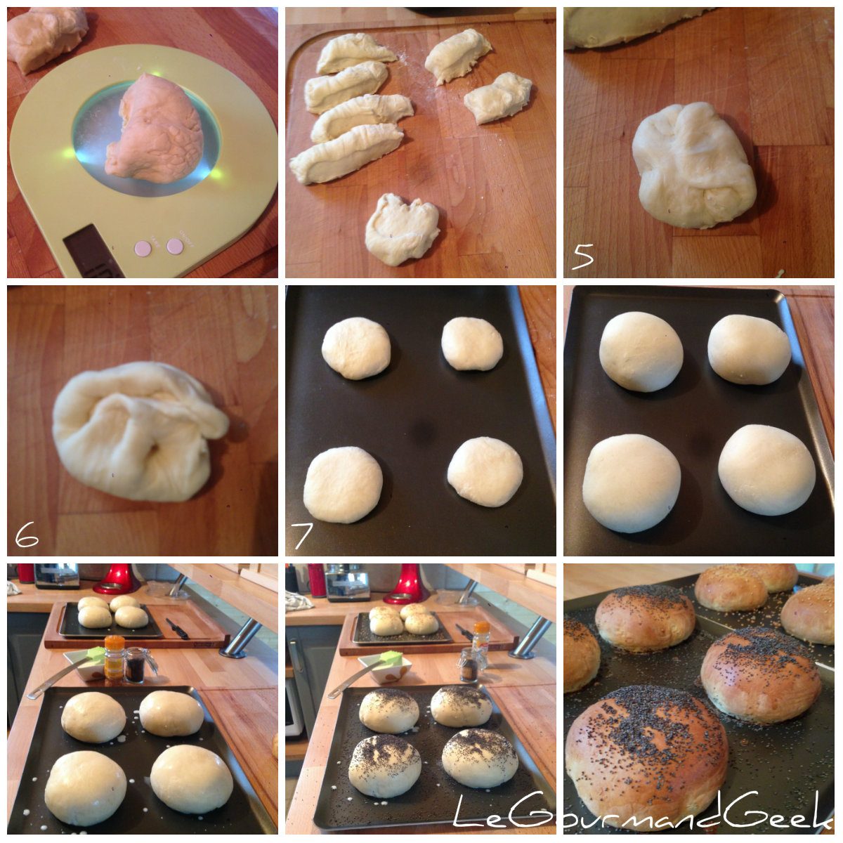 Pain (Bun) à Burger