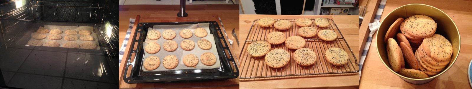 Shortbread beurre salé et pavot