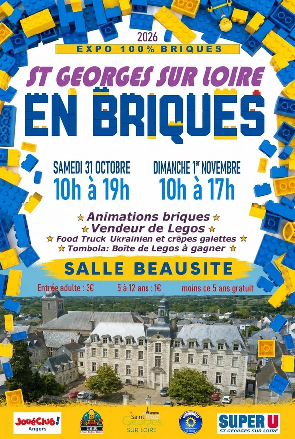 Affiche de St. Georges sur Loire en Briques !
