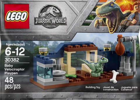 LEGO 30382 Le parc du bébé Vélociraptor