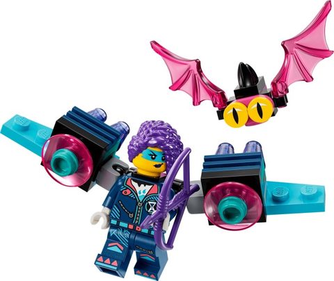LEGO 30660 Le réacteur dorsal des rêves de Zoey & La fuite de Z-Blob et Bunchu