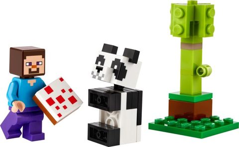 LEGO 30672 Steve et le bébé panda & L’attaque à la noix de coco de Kiki