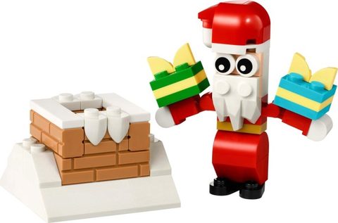 LEGO 30692 Le Père Noël et la cheminée