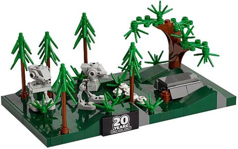 LEGO 40362 Micro-modèle La bataille d'Endor