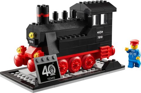 LEGO 40370 Ensemble LEGO Trains - 40ème anniversaire