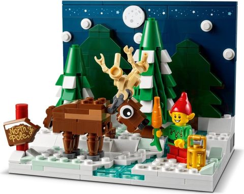 LEGO 40484 Le jardin du Père Noël