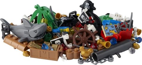 LEGO 40515 Pack d’accessoires VIP Pirates et trésor