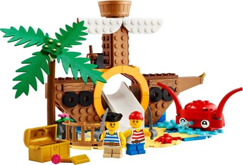 LEGO 40589 L’aire de jeux du bateau pirate
