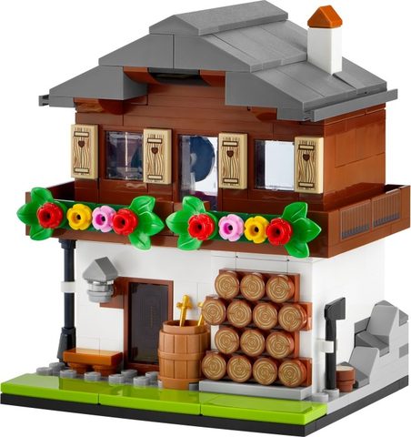 LEGO 40594 Les maisons du monde 3
