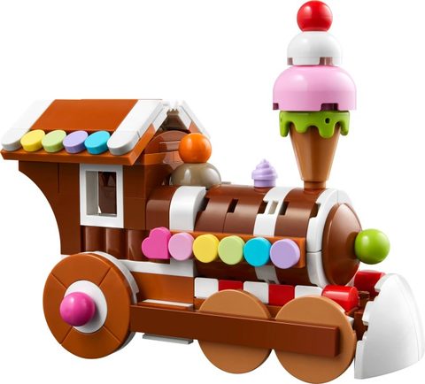 LEGO 40777 Série célébrations : le train en pain d’épice décoratif