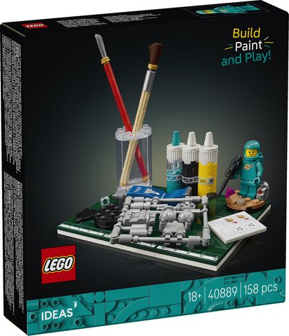 LEGO 40889 Build, Paint and Play!