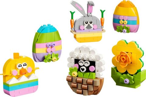 LEGO 40890 Les décorations de Pâques