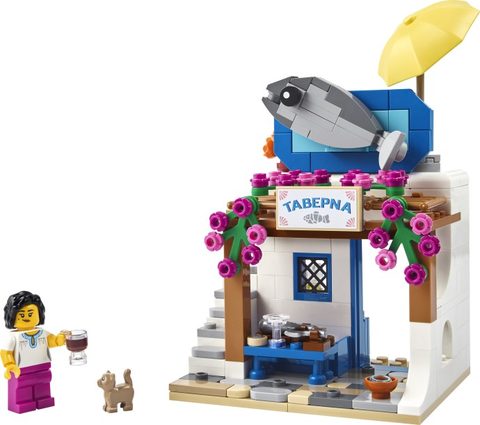 LEGO 40908 Restaurants du monde : la Grèce