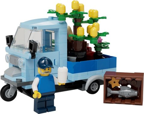 LEGO 5009422 Le triporteur du marché italien