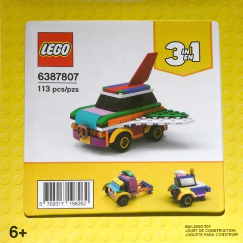LEGO 6387807 Rebuildable Flying Car