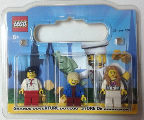 LEGO BORDEAUX Bordeaux, France, Exclusive Minifigure Pack