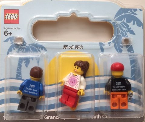 LEGO COSTAMESA Costa Mesa, Exclusive Minifigure Pack