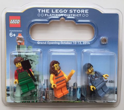 LEGO FLATIRON Flatiron Exclusive Minifigure Pack