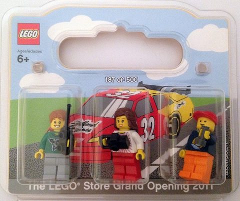 LEGO INDIANAPOLIS Castleton Square  Exclusive Minifigure pack