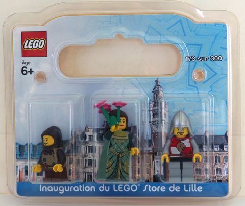 LEGO LILLE Lille, France, Exclusive Minifigure Pack