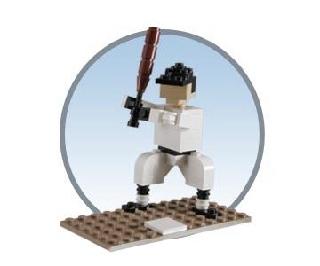 LEGO ORLANDPARK Baseball Player
