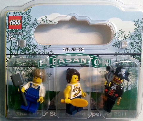 LEGO PLEASANTON Pleasanton Exclusive Minifigure Pack
