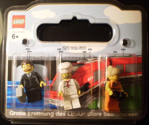 LEGO SAARBRUCKEN Saarbrücken, Germany Exclusive Minifigure Pack
