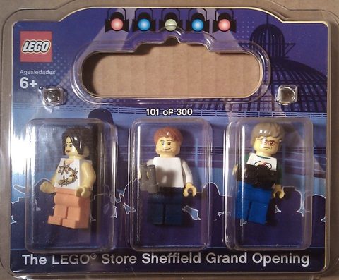 LEGO SHEFFIELD Sheffield, UK, Exclusive Minifigure Pack