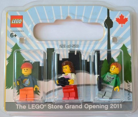 LEGO TORONTO Sherway Square, Toronto, Canada Exclusive Minifigure Pack