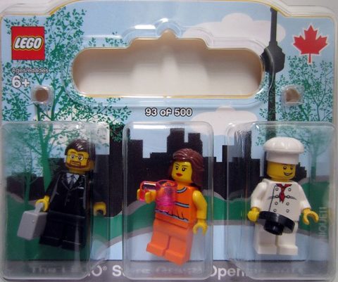 LEGO TORONTO Fairview Mall, Toronto, Canada Exclusive Minifigure Pack